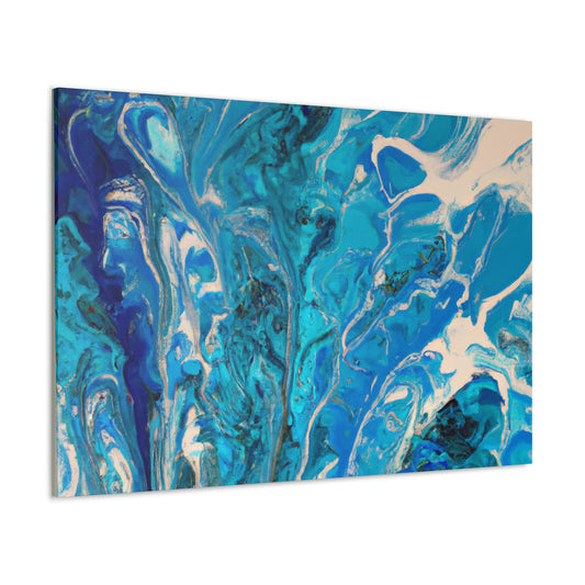 Blue Bliss. - Canvas