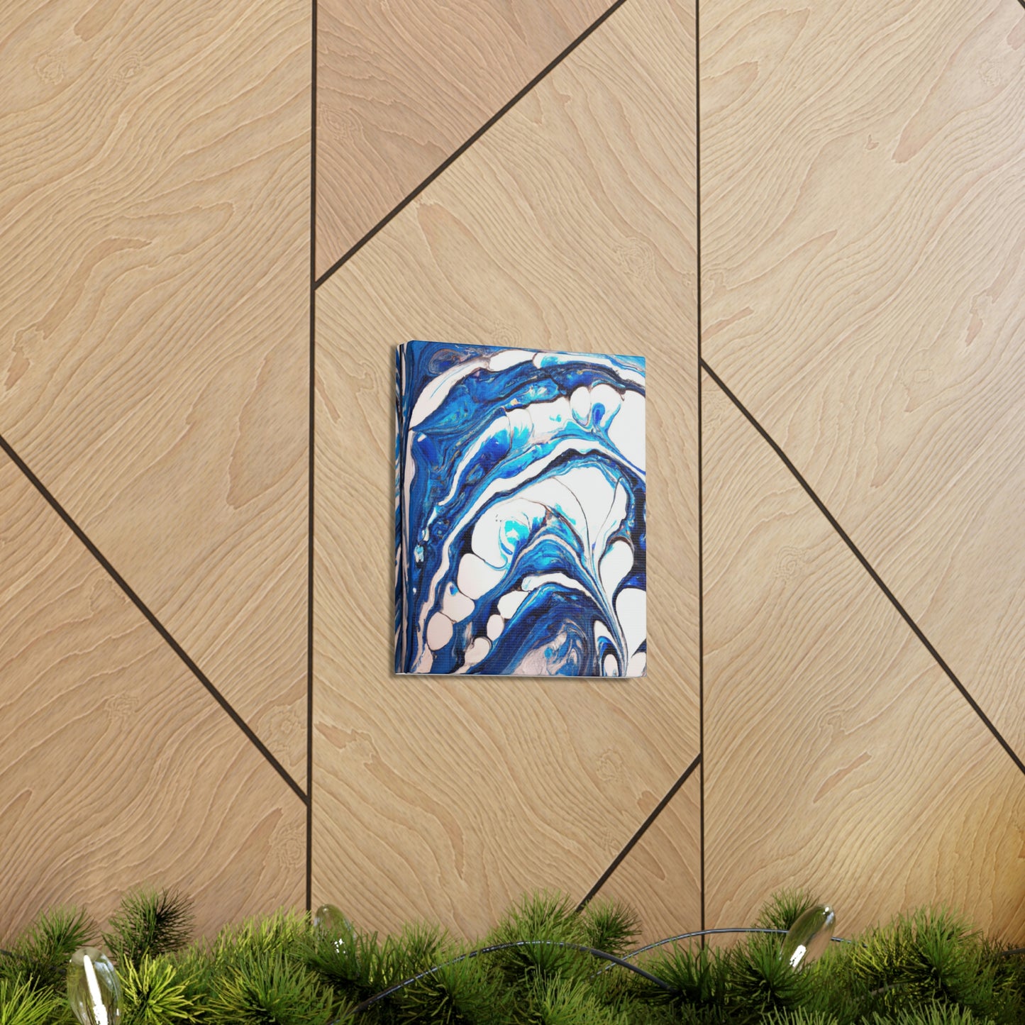 Aqua Splendor. - Canvas