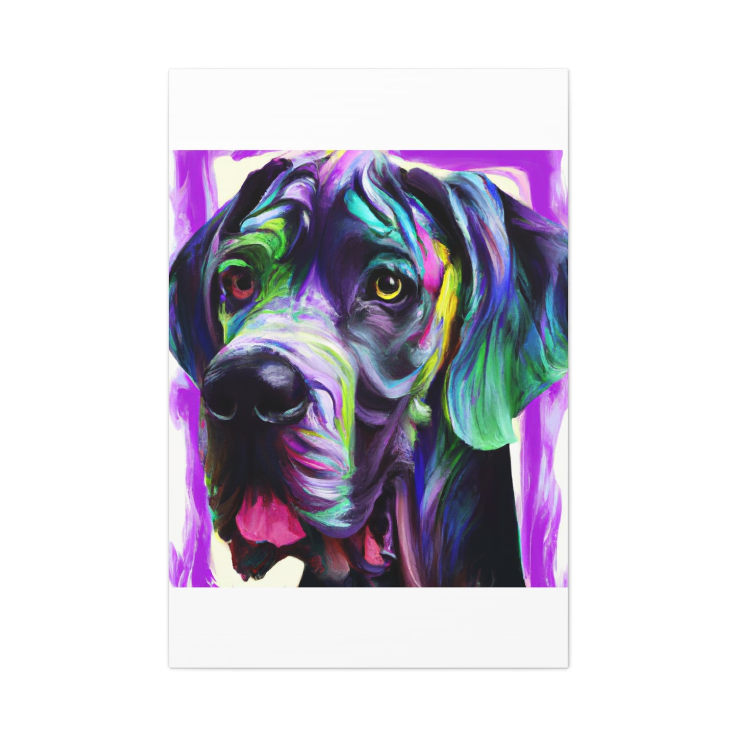 Vibrant Dane Dreams - Canvas