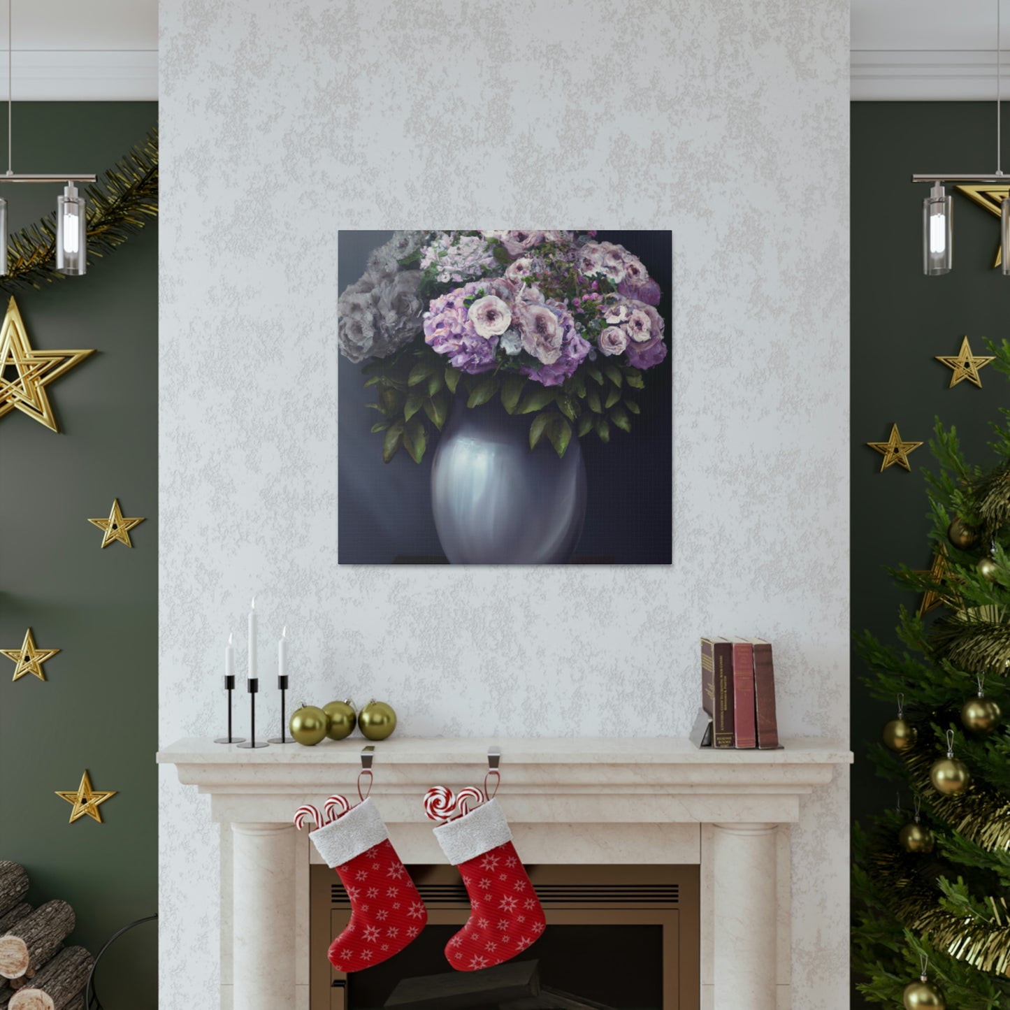 "Floral Perfection Detail" - Canvas
