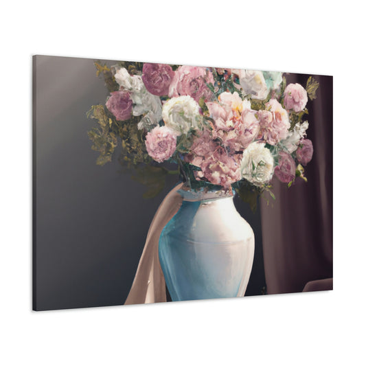 "Fragile Floral Beauty". - Canvas