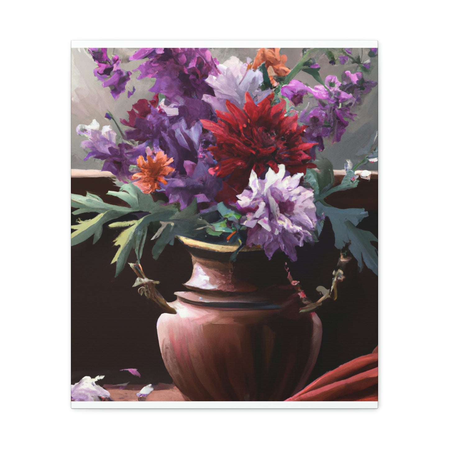 Floral Splendor Dream. - Canvas