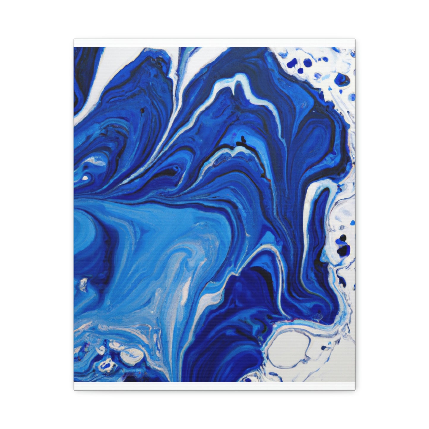 "Aqua Stream" - Canvas