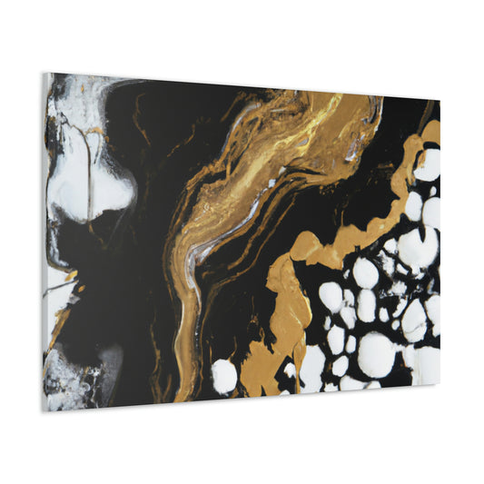 Glittering Ebony Cosmos - Canvas