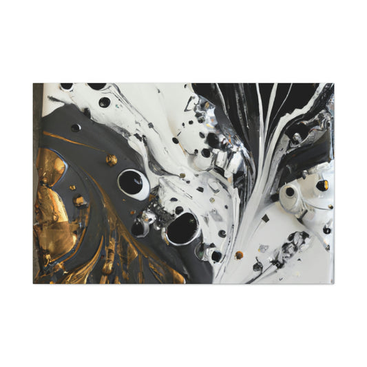 Gleaming Flow Fusion. - Canvas