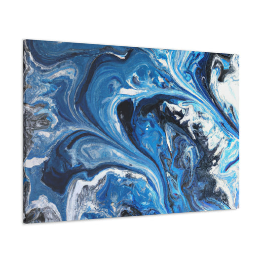 Aquatic Bliss. - Canvas