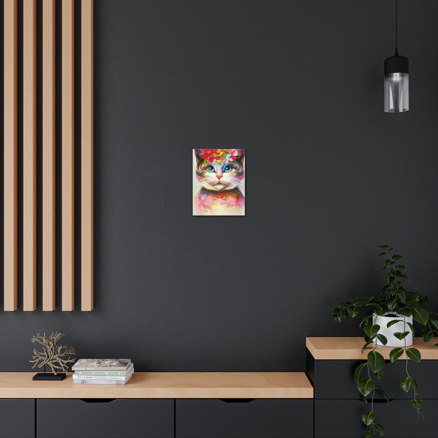 Bloom Cat - Canvas