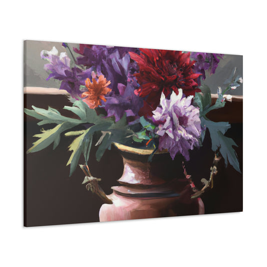 Floral Splendor Dream. - Canvas