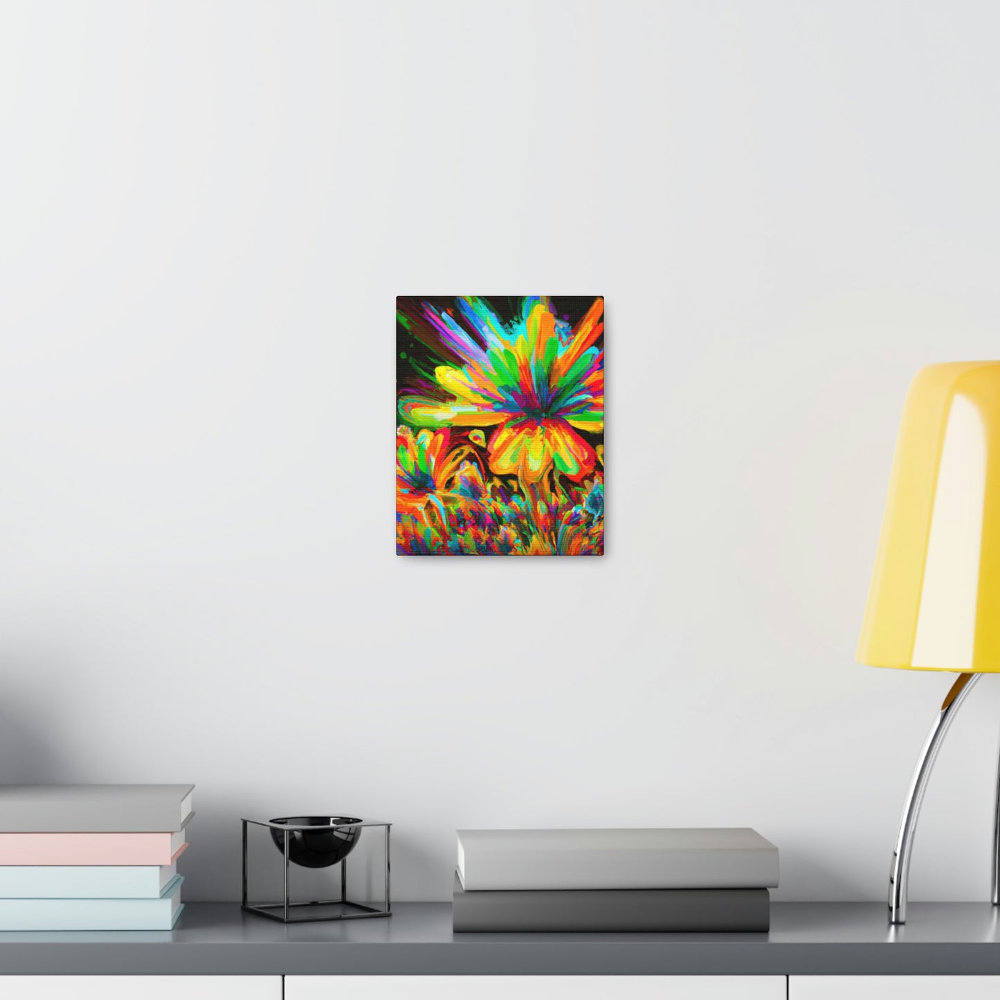 Vivid Bloom. - Canvas