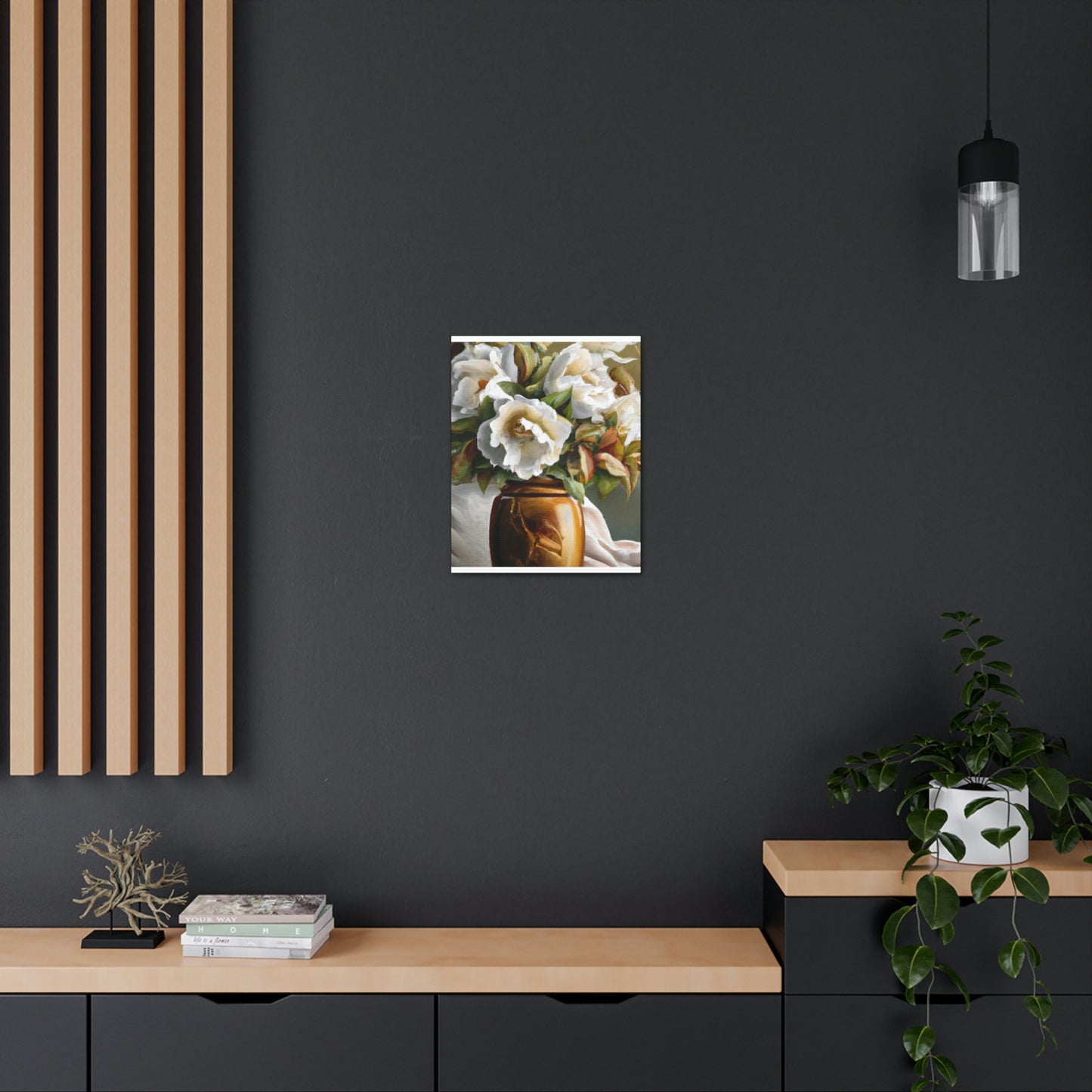 "Floral Vibrance Refined." - Canvas
