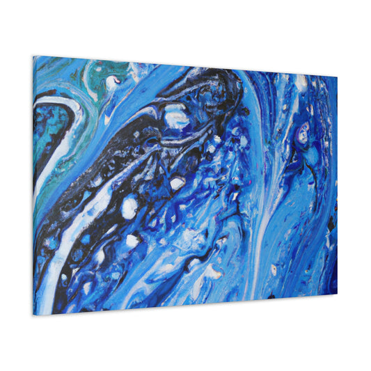 "Aqua Bliss" - Canvas