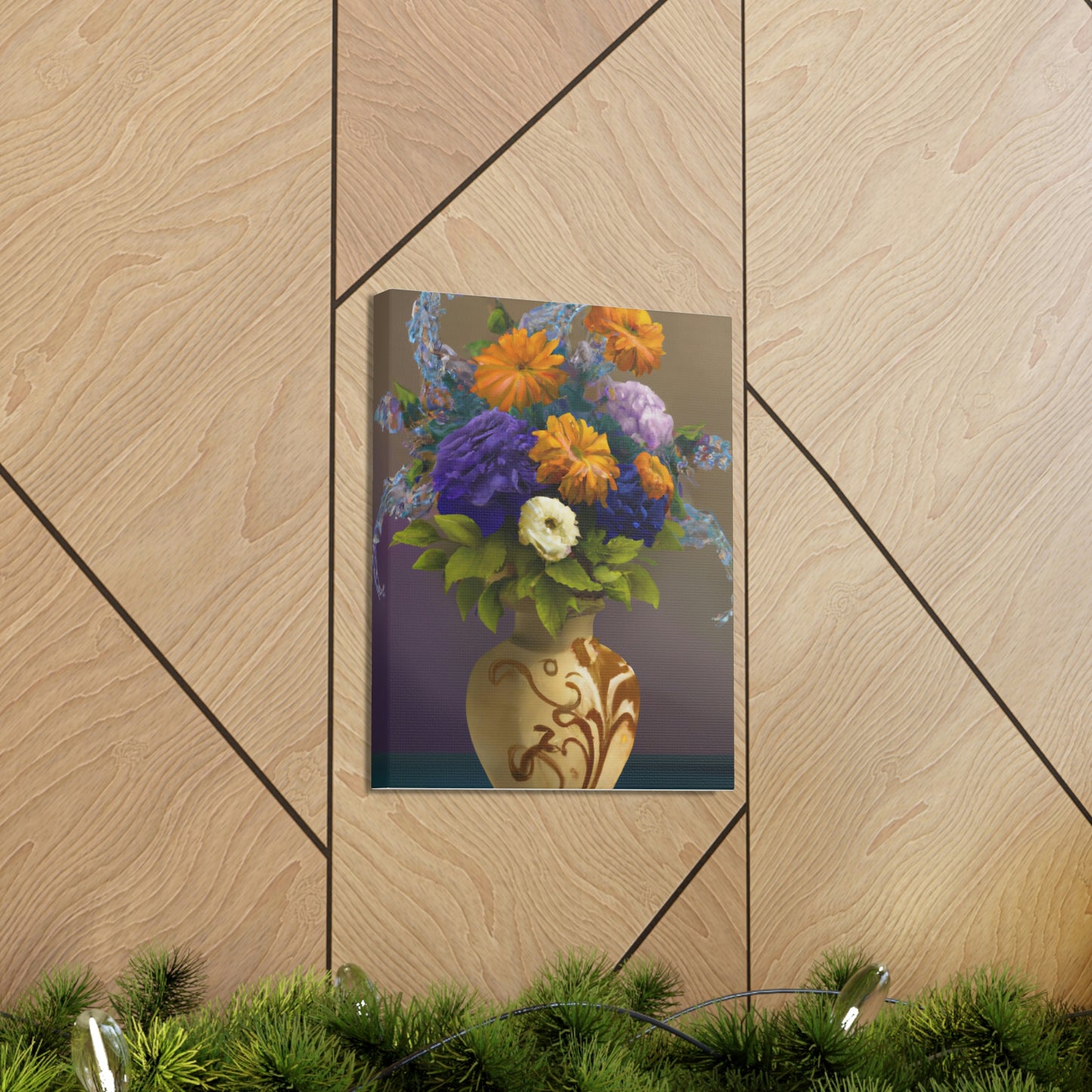 Floral Bliss Life. - Canvas