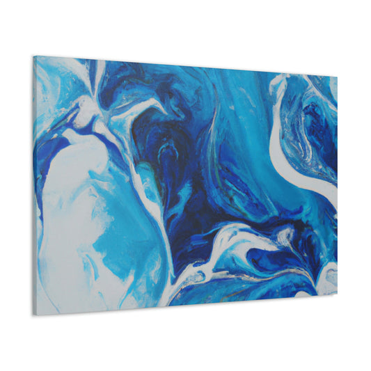 Epic Blue. - Canvas