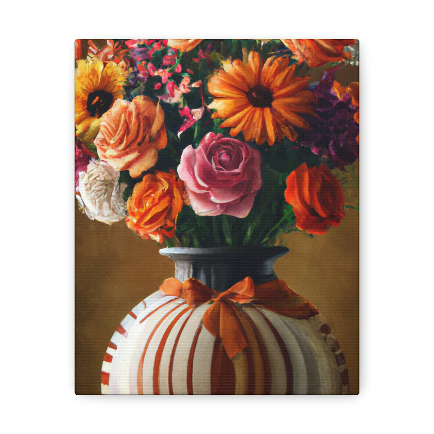 Fluid Floral Beauty - Canvas