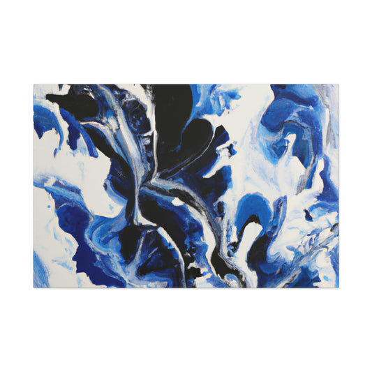 "Blue Bloom" - Canvas
