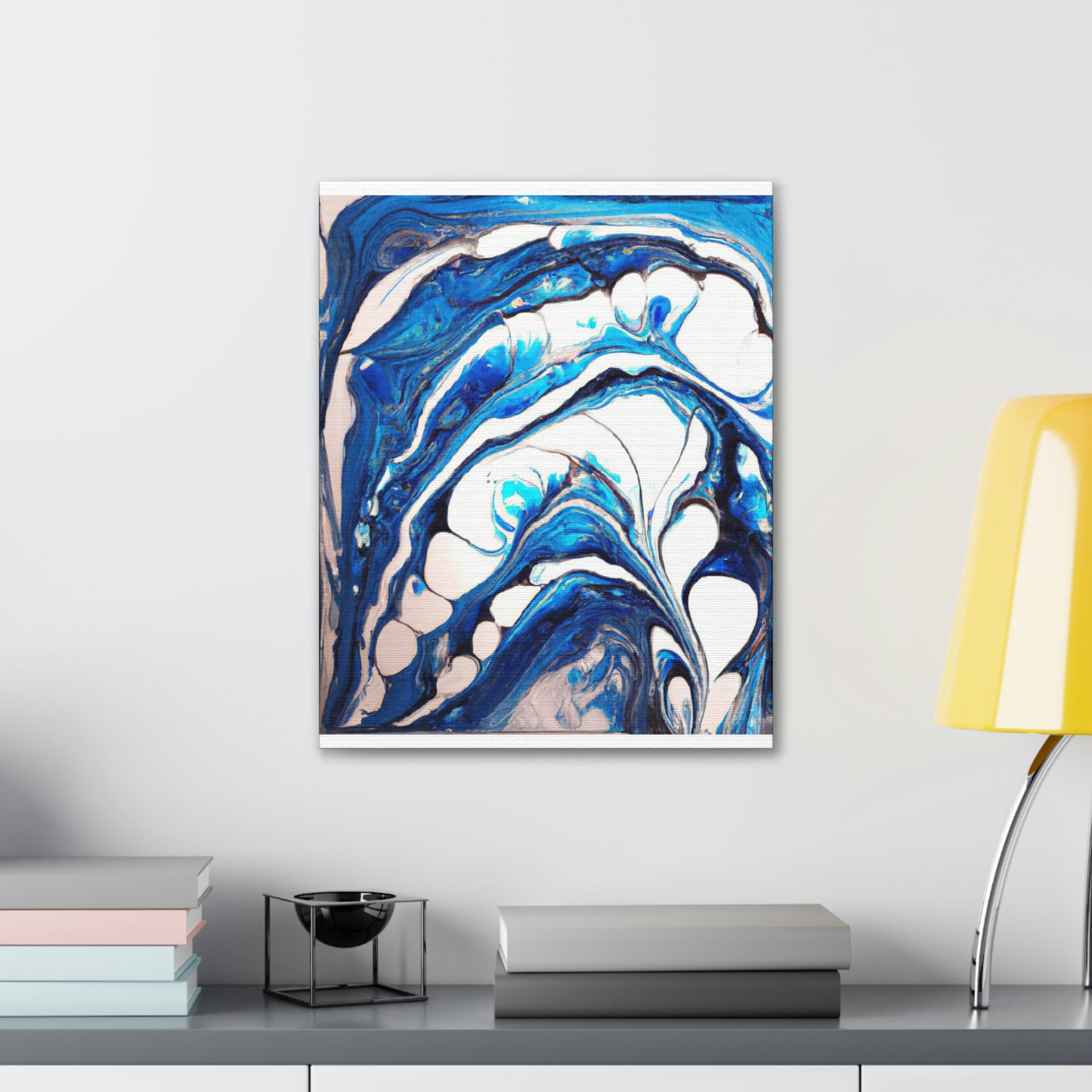 Aqua Splendor. - Canvas