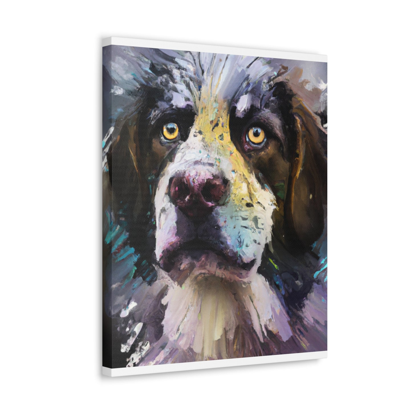 Dogful Vibrancy - Canvas