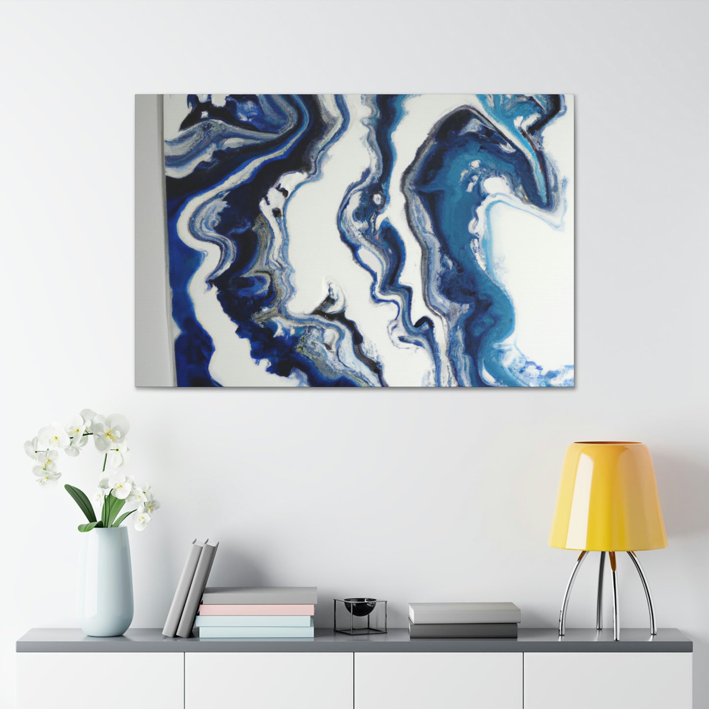 "Blue Bliss" - Canvas