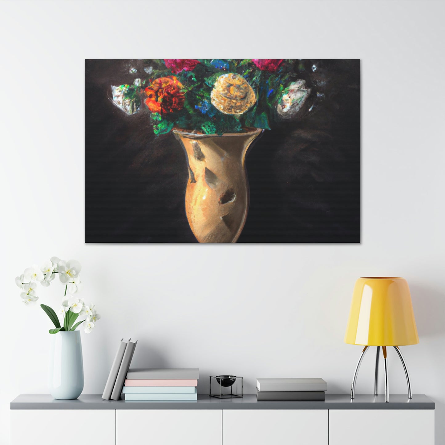 Dreamy Floral Dance - Canvas