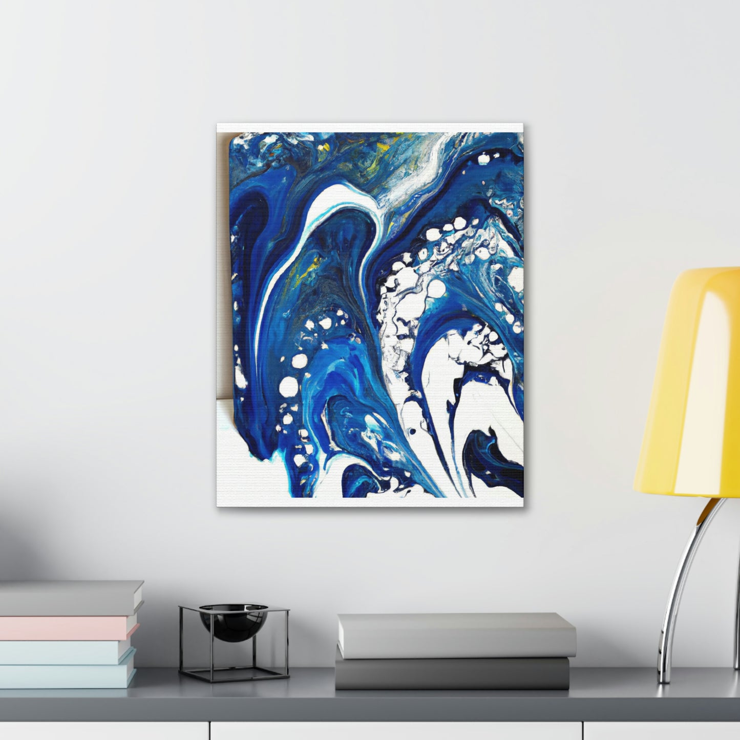 Aqua Drift - Canvas