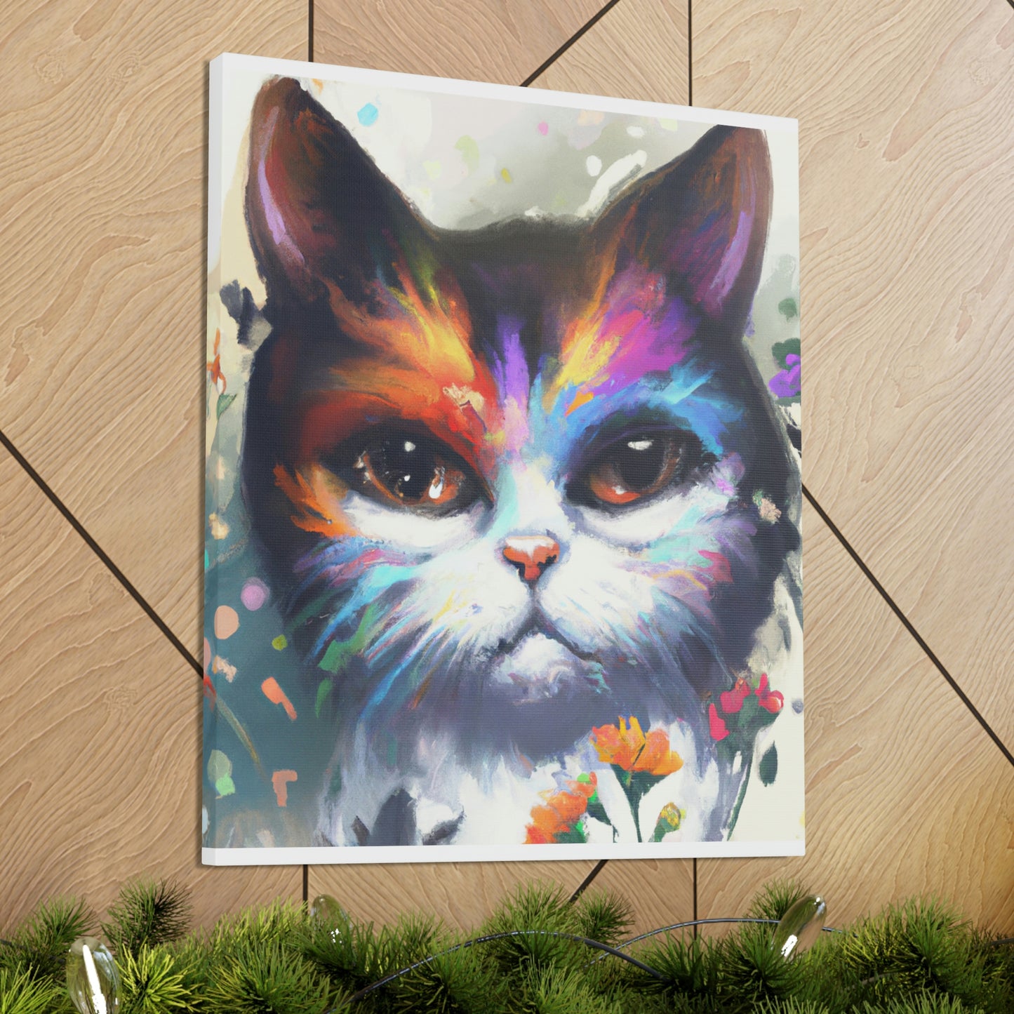 "Dream Cat." - Canvas