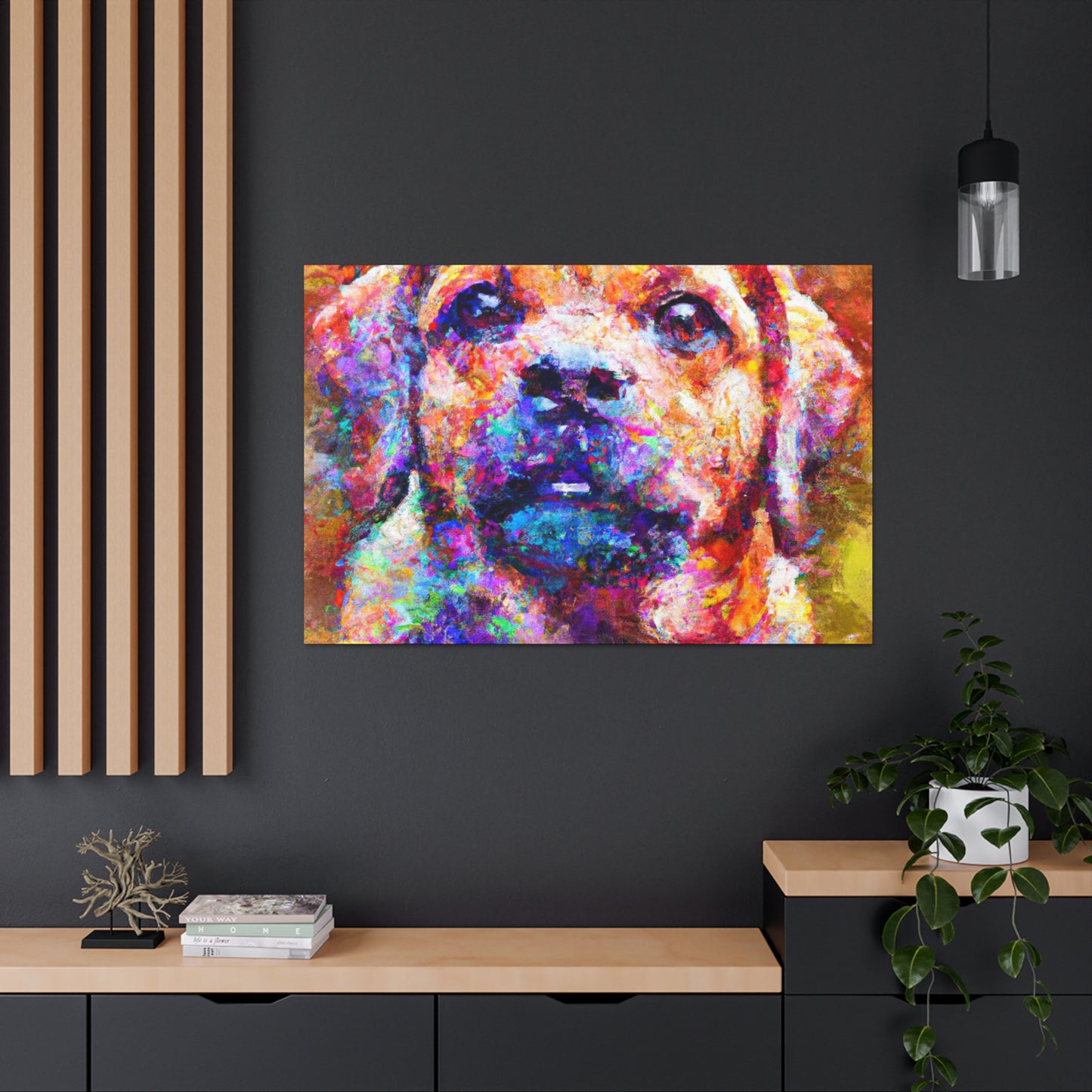 Furred Chroma - Canvas