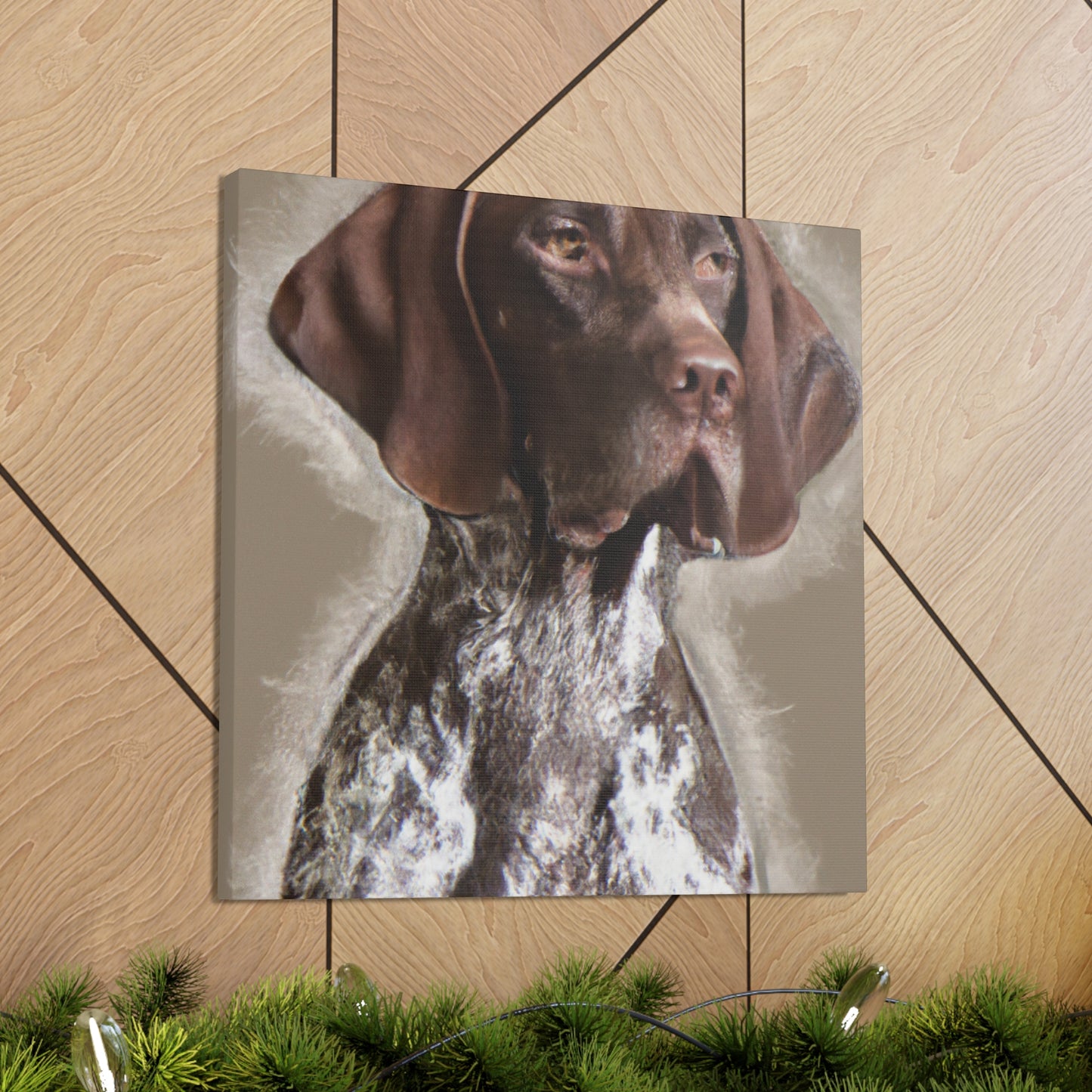 Pointer Posh. - Canvas