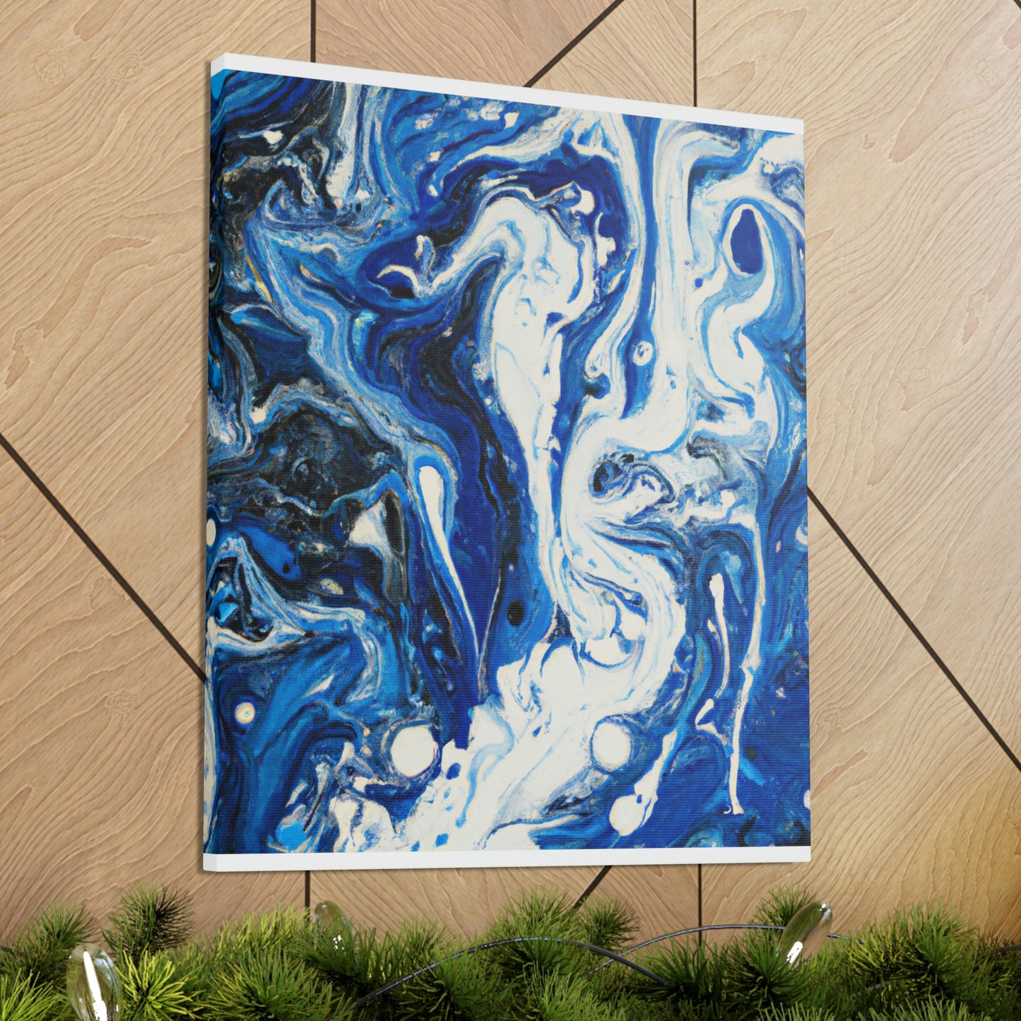 "Aqua Splendor" - Canvas