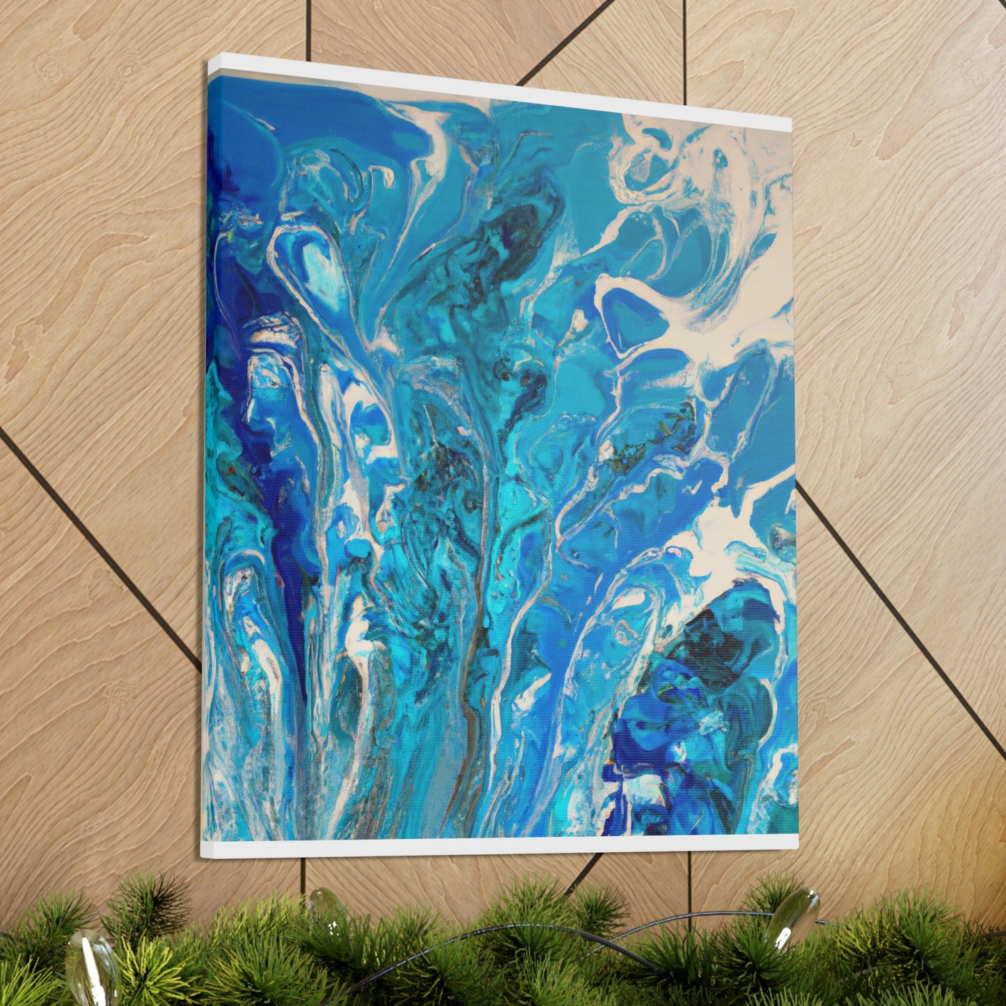 Blue Bliss. - Canvas