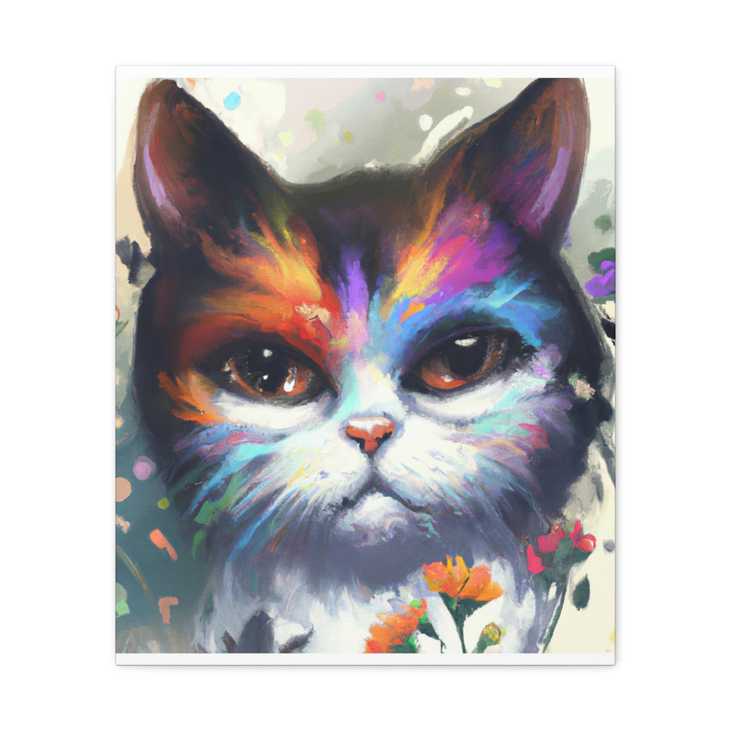 "Dream Cat." - Canvas