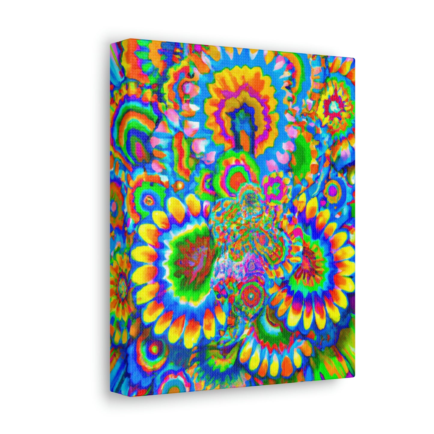 "Trippy Bloom" - Canvas