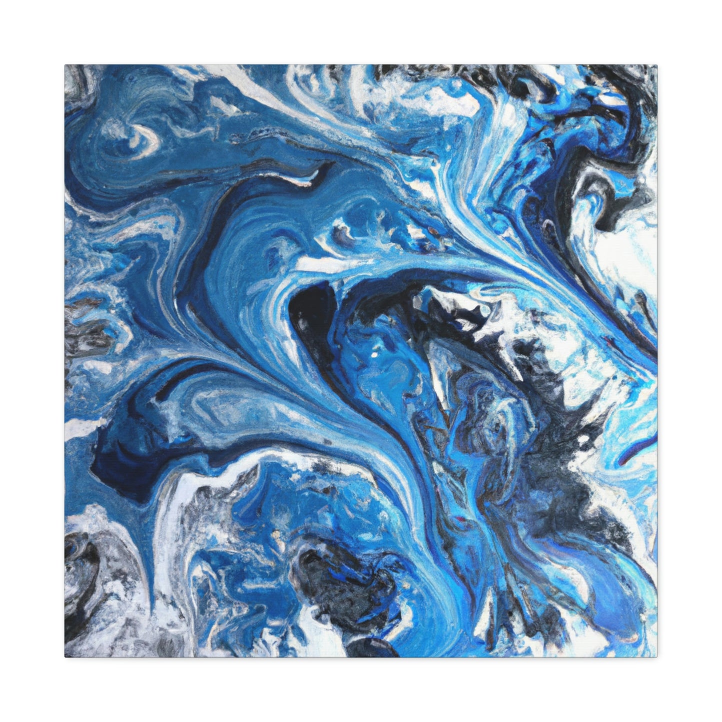 Aquatic Bliss. - Canvas