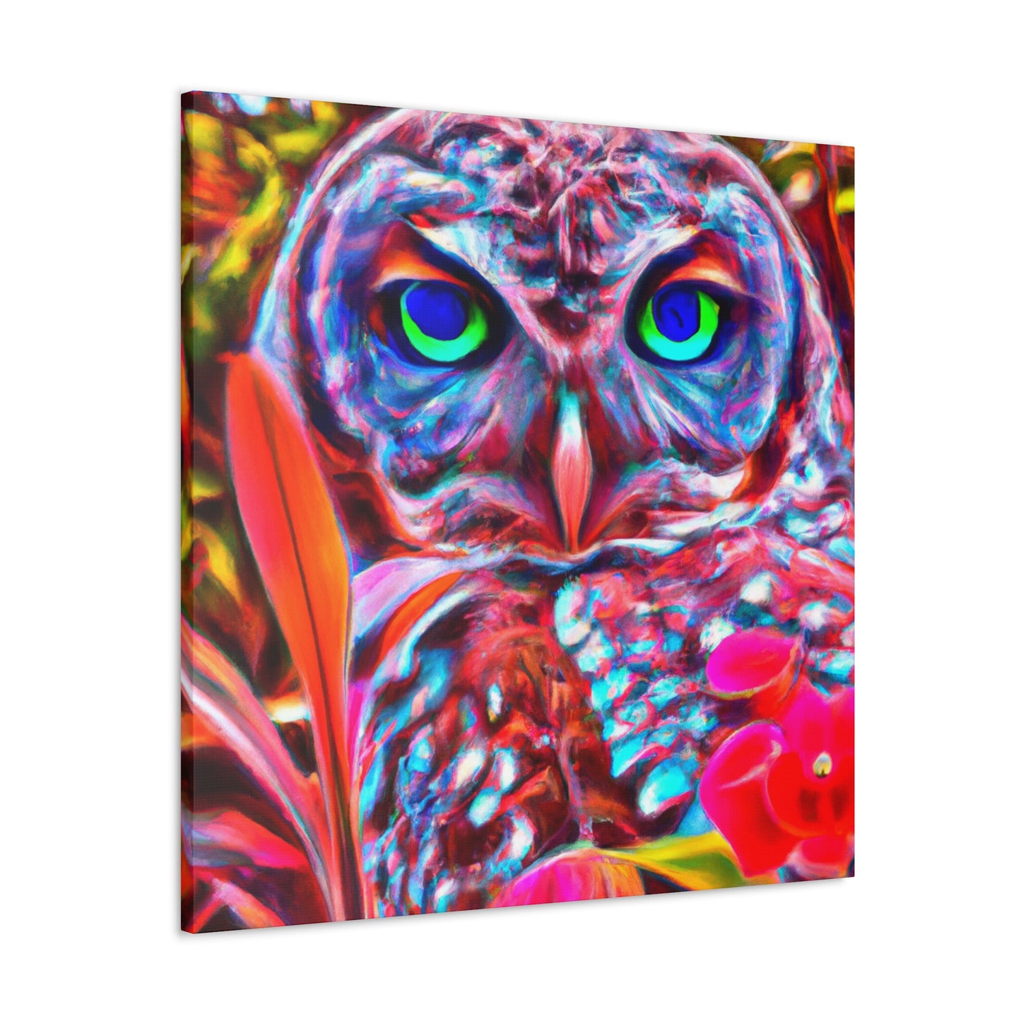 Owl Utopia. - Canvas