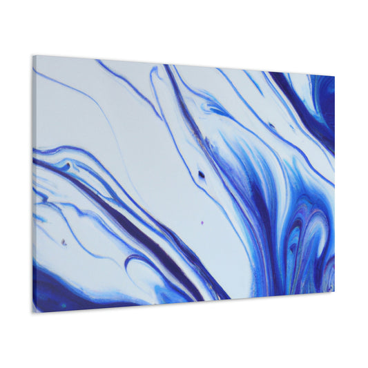 Aqua Sky. - Canvas