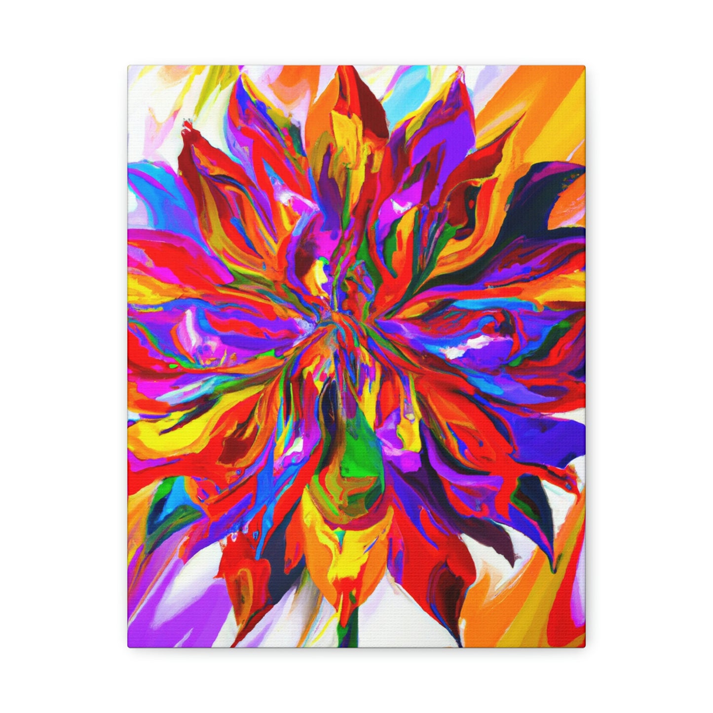 Vibrant Blooms - Canvas