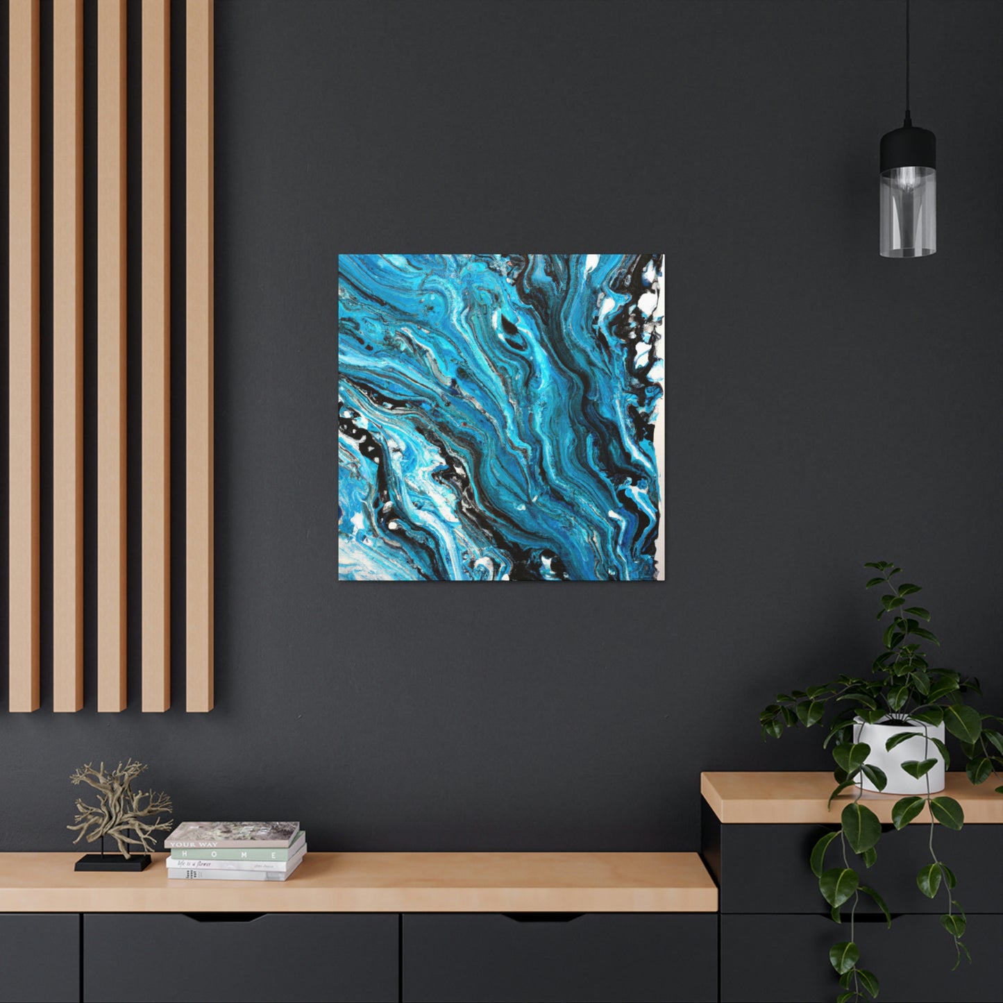 Celestial Cobalt - Canvas