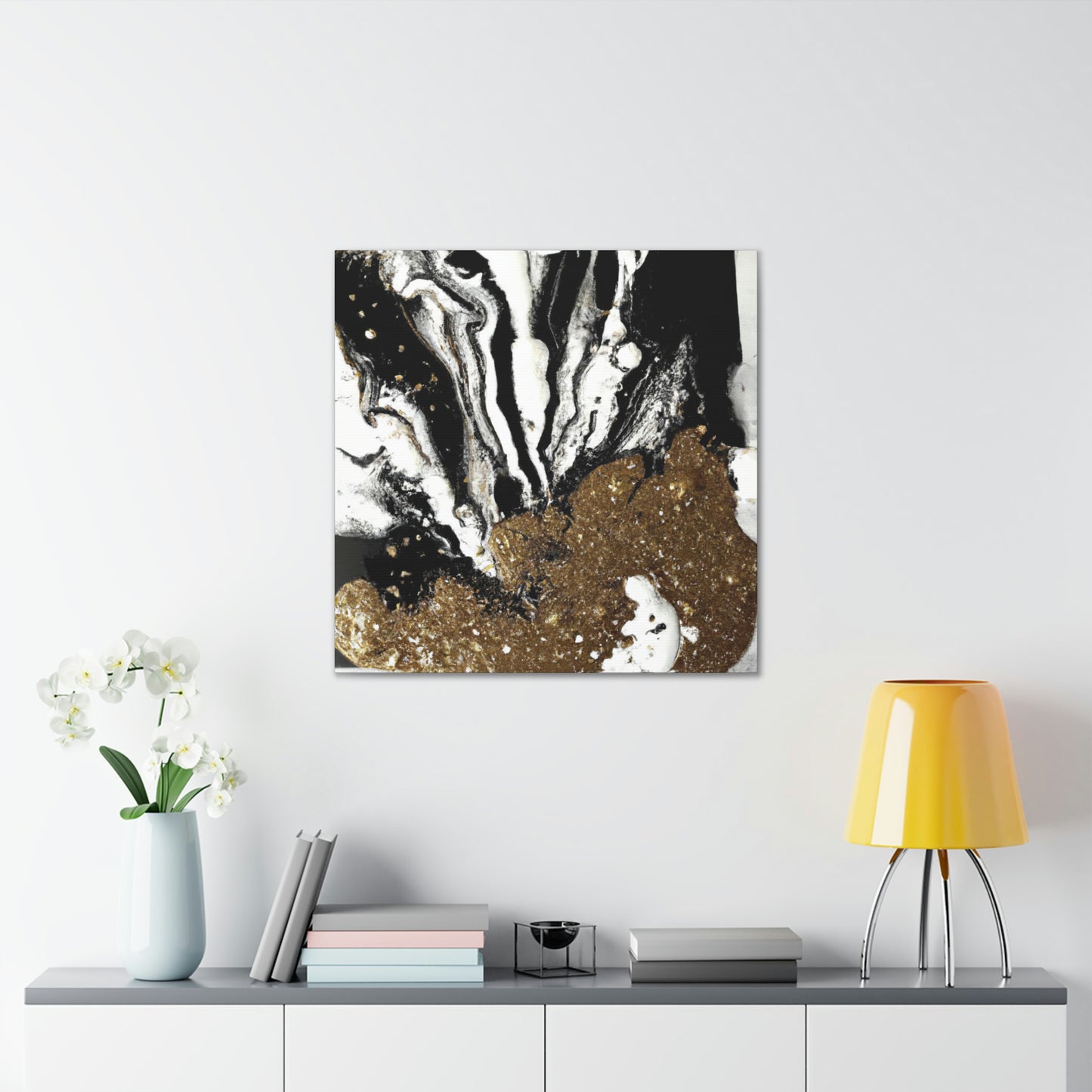 Galactic Cosmos Glow - Canvas