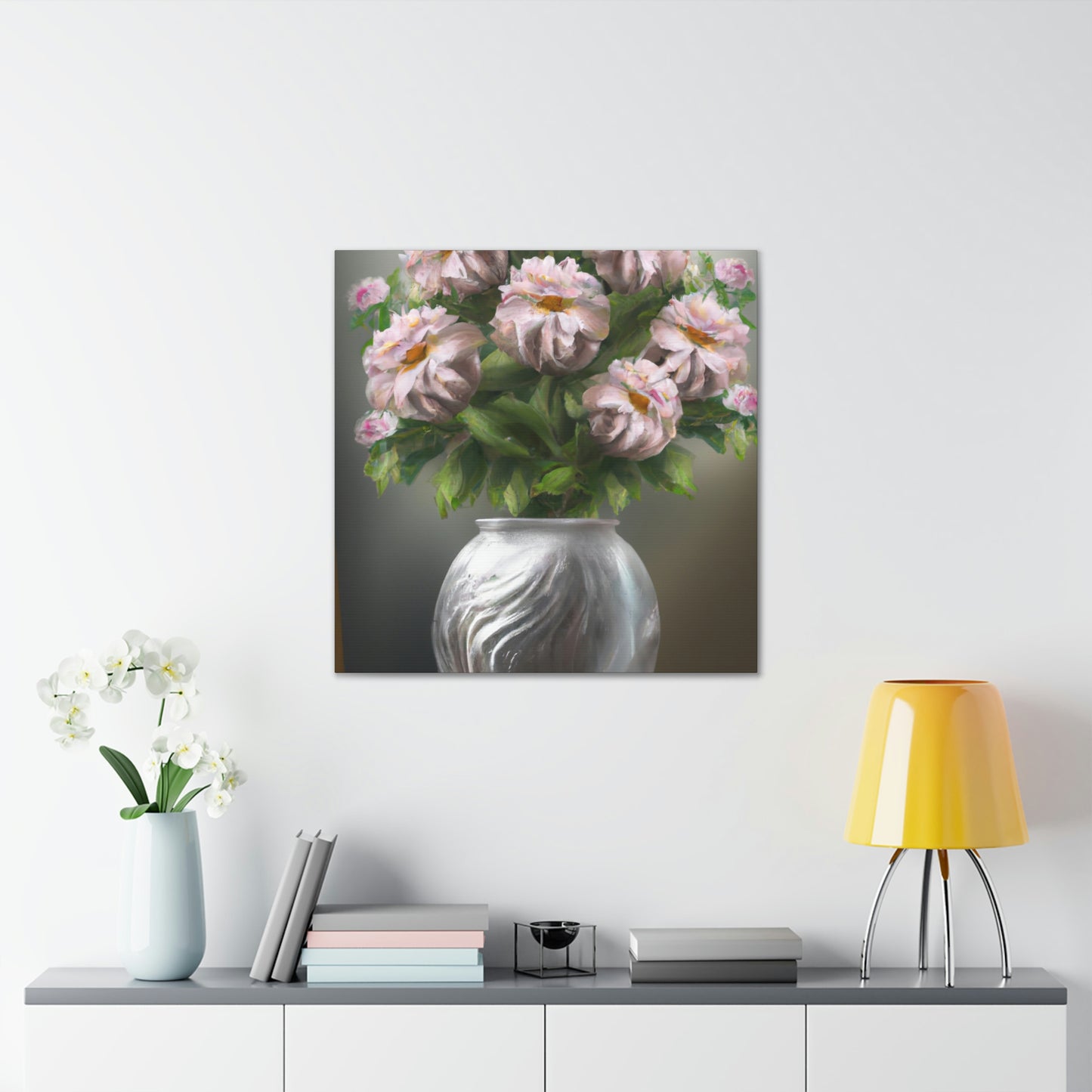 Vase Bouquet Bloom - Canvas