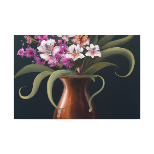 "Intricate Floral Details." - Canvas