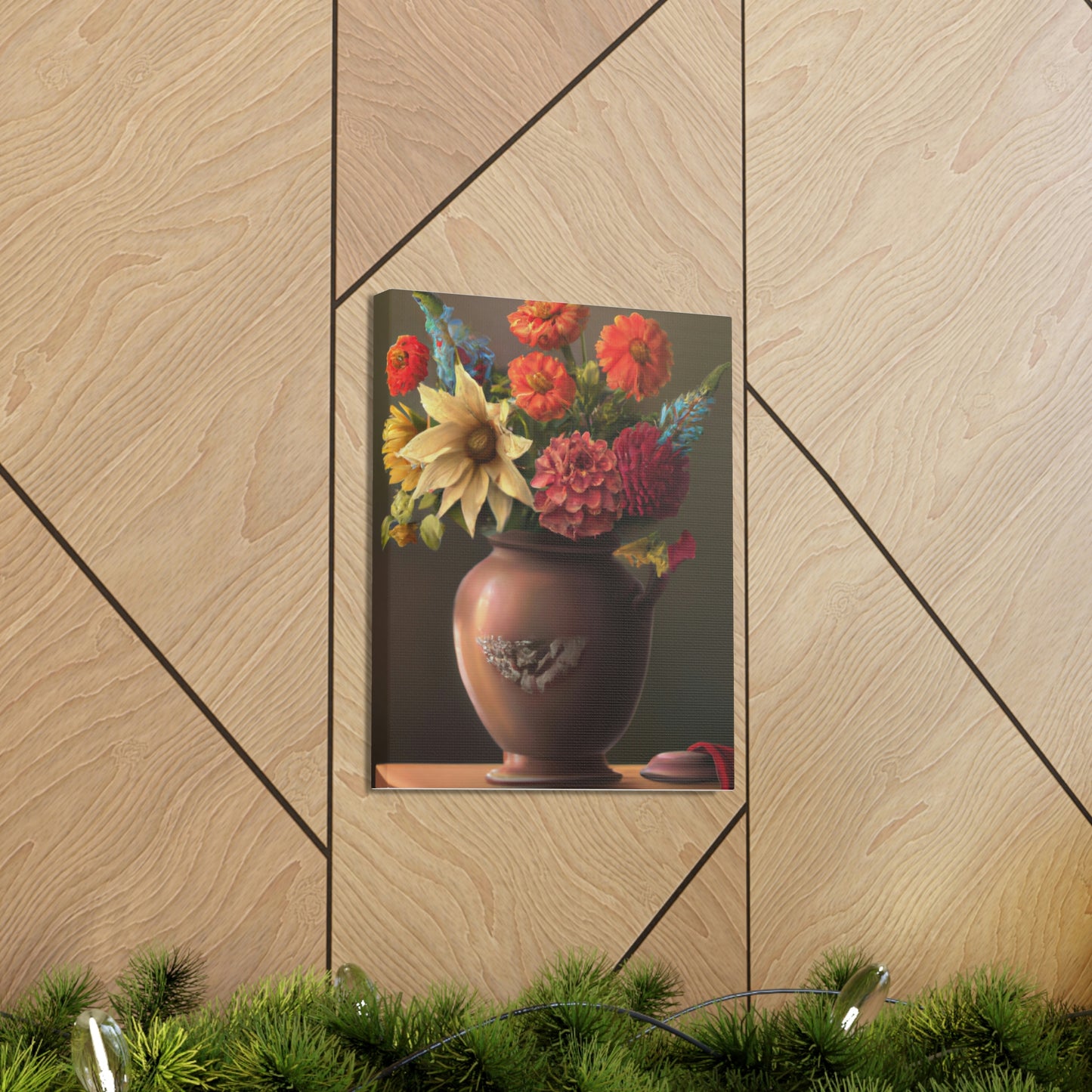 Flowering Brilliance. - Canvas