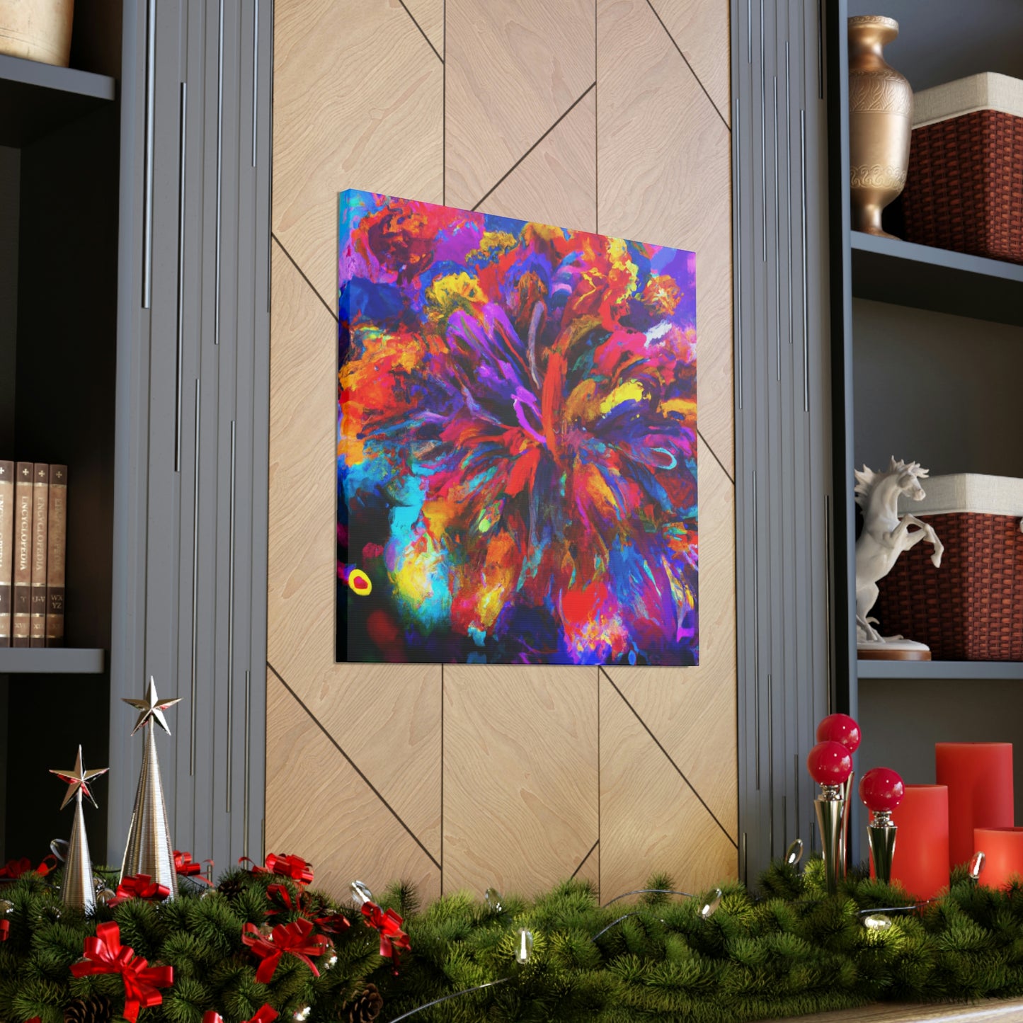 Vibrant Bloom - Canvas