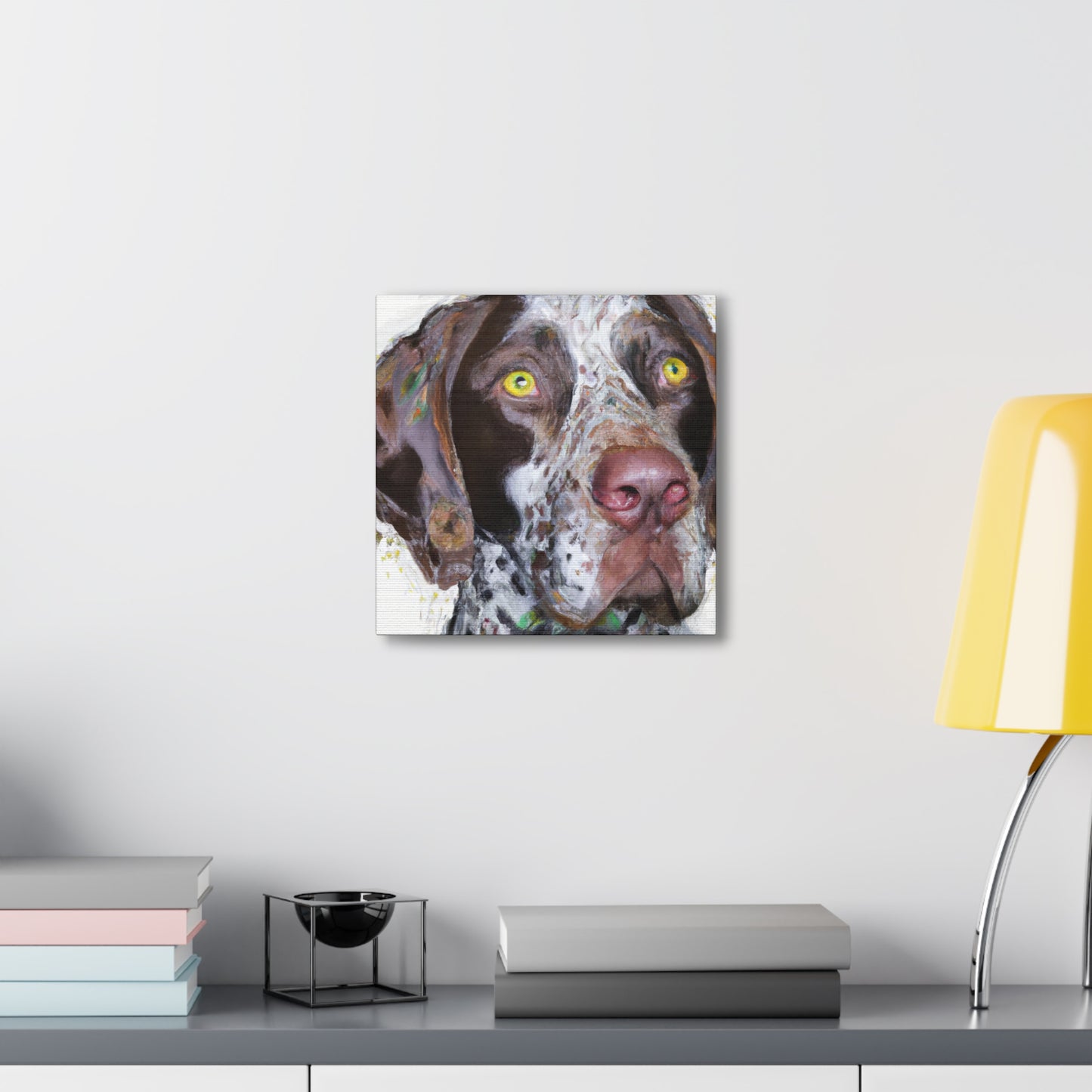 "Pointer Splendor" - Canvas