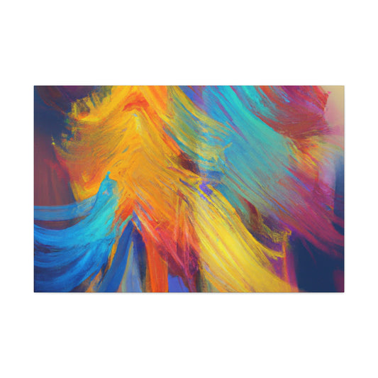 Colorful Brush Cords. - Canvas