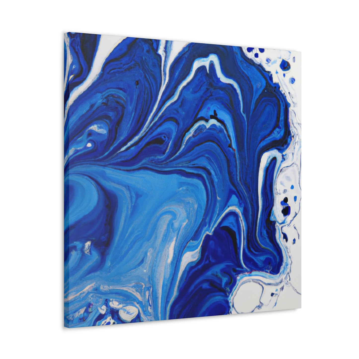 "Aqua Stream" - Canvas