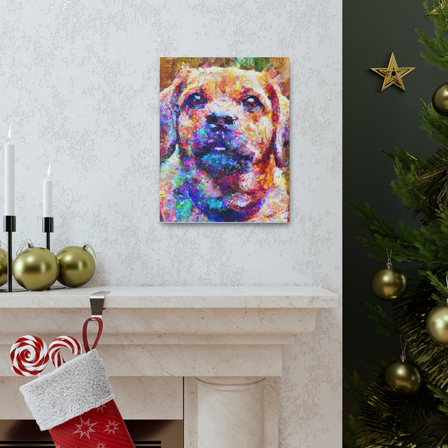 Furred Chroma - Canvas