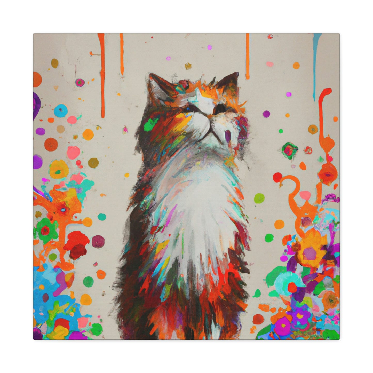 Mew Blooms - Canvas