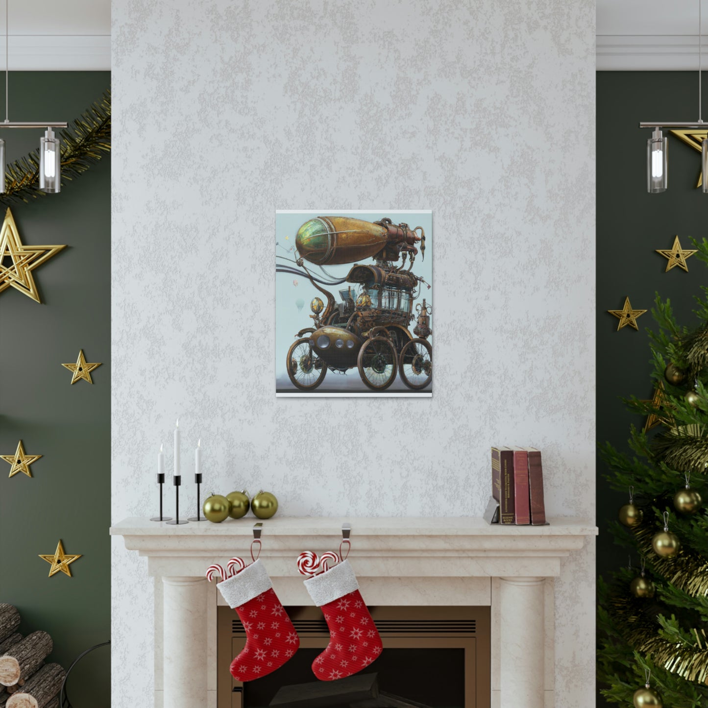 Steampunk Chariot - Canvas