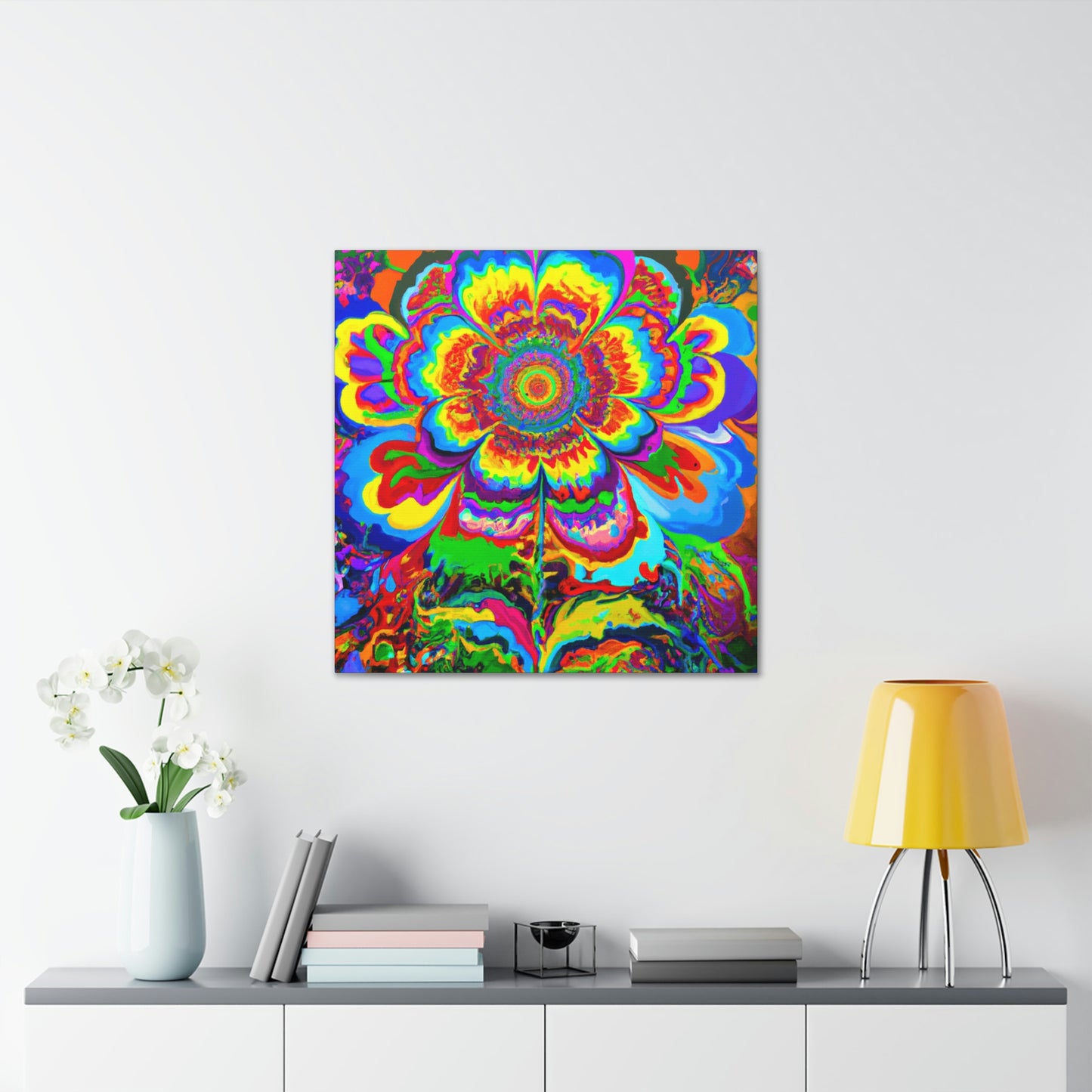 Radiant Petals - Canvas