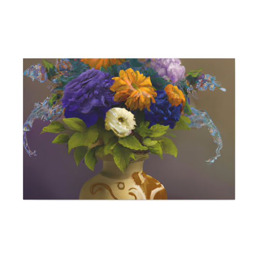 Floral Bliss Life. - Canvas