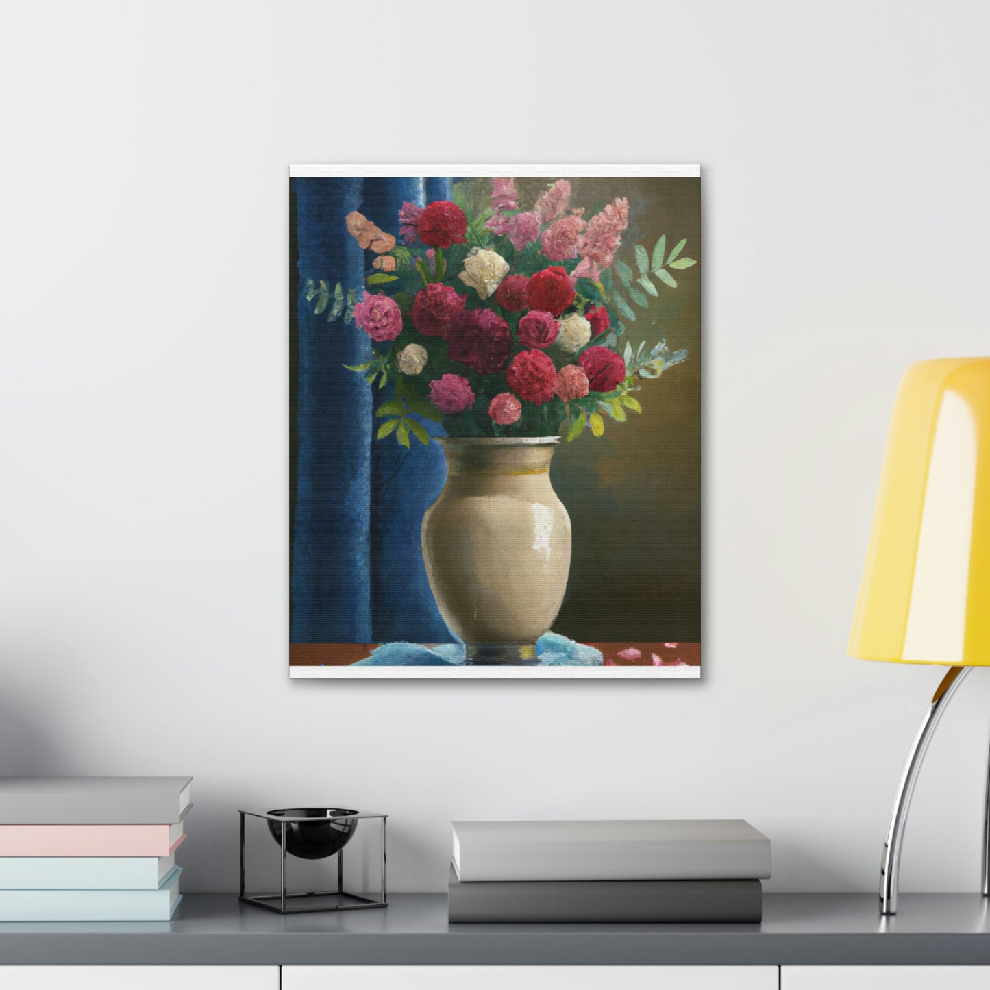 Floral Fantasia. - Canvas